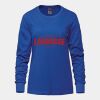 Ladies Long Sleeve Crew Neck Tee Vignette