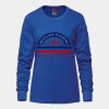 Ladies Long Sleeve Crew Neck Tee Vignette