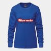 Ladies Long Sleeve Crew Neck Tee Vignette