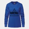 Ladies Long Sleeve Crew Neck Tee Vignette