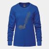 Ladies Long Sleeve Crew Neck Tee Vignette