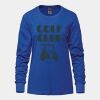Ladies Long Sleeve Crew Neck Tee Vignette