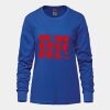 Ladies Long Sleeve Crew Neck Tee Vignette