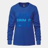 Ladies Long Sleeve Crew Neck Tee Vignette