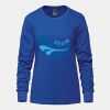 Ladies Long Sleeve Crew Neck Tee Vignette