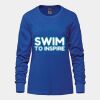 Ladies Long Sleeve Crew Neck Tee Vignette
