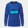 Ladies Long Sleeve Crew Neck Tee Vignette