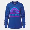 Ladies Long Sleeve Crew Neck Tee Vignette