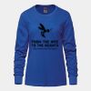 Ladies Long Sleeve Crew Neck Tee Vignette