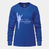 Ladies Long Sleeve Crew Neck Tee Vignette