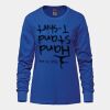 Ladies Long Sleeve Crew Neck Tee Vignette