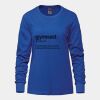 Ladies Long Sleeve Crew Neck Tee Vignette