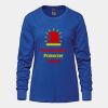 Ladies Long Sleeve Crew Neck Tee Vignette