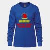 Ladies Long Sleeve Crew Neck Tee Vignette