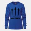 Ladies Long Sleeve Crew Neck Tee Vignette