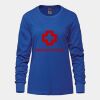Ladies Long Sleeve Crew Neck Tee Vignette
