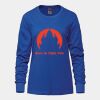 Ladies Long Sleeve Crew Neck Tee Vignette