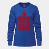 Ladies Long Sleeve Crew Neck Tee Vignette